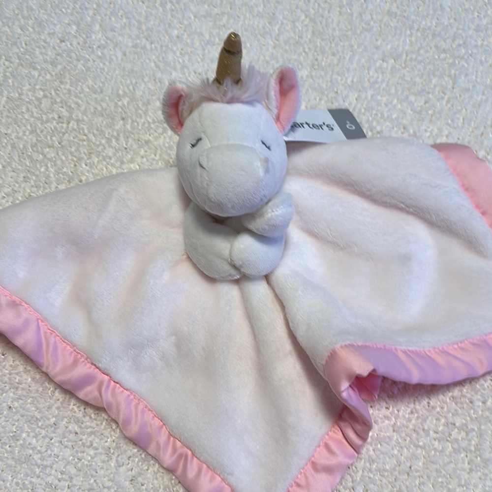 Carter's Pink and White Baby Accessory Set